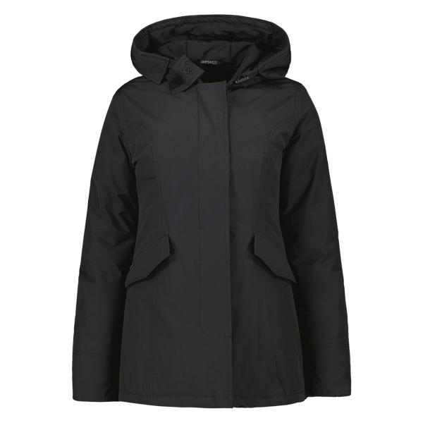 Airforce Dames 2 Pocket Parka Classic True Black