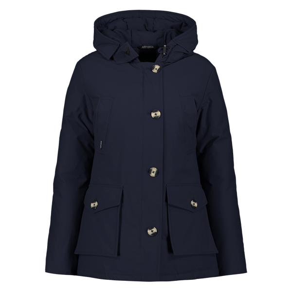 Airforce Dames 4 Pocket Parka Dark Navy Blue