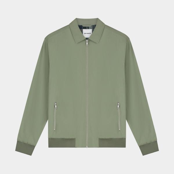 Van Harper Heren Lined Jacket Leaf Green