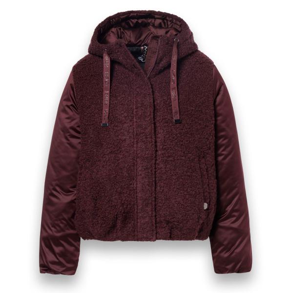 District Dames Muffin Burgundy